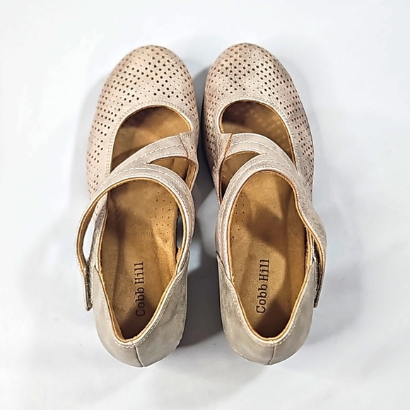 Cobb Hill Devyn Mary Jane Metallic Sz 6.5 - Picture 7 of 8